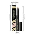thumbnail image 2 of Waterproof Eye Shadow Pencil, Glitter Eye Shadow Stick, Long-Lasting Cream Makeup Pen, Smooth Application, Smudge-Proof, Durable, All-Weather Wear, Shimmering Finish, Easy To Use, 2 of 4