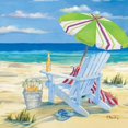 thumbnail image 3 of Brent, Paul 15x15 Black Modern Framed Museum Art Print Titled - 5 oclock Beach II, 3 of 5