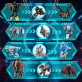 thumbnail image 4 of Getatoy Juguete Robot Transformable 4 en 1 de Dinosaurios STEM, 4 of 7