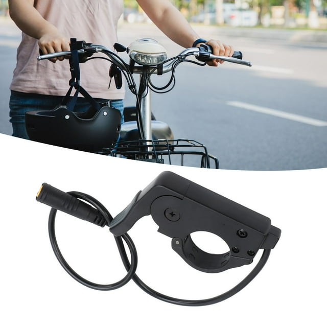 Acelerador de Pulgar de Bicicleta Eléctrica Acelerador de Pulgar de Bicicleta Eléctrica Acelerador de Pulgar de Bicicleta de Liberación Rápida para Bafang BBS01 02 BBSHD ANGGREK Otros