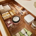 thumbnail image 3 of Tabletop Drawer Storage Box Stationery Organizing Case Multi-purpose Cosmetics Sundries Tableware Organizing Case Jewellery Organizer Wardrobe Tray Kitchen Medium, 3 of 7
