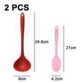 thumbnail image 2 of Los utensilios de cocina fijaron, utensilios de cocina del silicón de 2 piezas, utensilios de cocina antiadherentes amistosos y resistentes al calor, 2 of 5