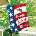 thumbnail image 5 of Briarwood Lane My Home Sweet Home Double-Sided House Flag, 5 of 8