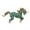 Green, variant on Unique Unicorns Shaped Brooch Sturdy Metal Jewelry With Safety Lock for Long Time Use Elegant
