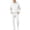 White, variant on Spazoro Boys Sweatshirt Jogger Set with Kangaroo Pockets, Elastic Waist Long Sleeve Hooded Neck Regular Fit Solid Color Warm Fleece Lined Active Outfits for Kids Black Size 5-6