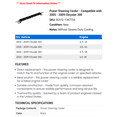thumbnail image 2 of Power Steering Cooler - Compatible with 2005 - 2009 Chrysler 300 2006 2007 2008, 2 of 2