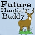 thumbnail image 2 of CafePress - Future Huntin Buddy Body Suit - Baby Light Bodysuit, Size Newborn - 24 Months, 2 of 4