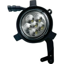 Tiger Lights 12V LED Small Round Headlight TL8630 For John Deere 6105M Flood Off-Road Light