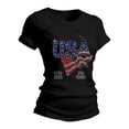thumbnail image 4 of WJJIAO Women's Vintage Faith Freedom 250 Years 1776-2026 Independence USA 4th of July T-Shirt, 4 of 4