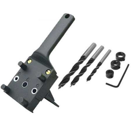 

Adjustable High-Accuracy Drill Kit - For Straight Holes in Woodworking Multifunctional Drill High-Accuracy Drill Woodworking Tool Straight Holes Drill