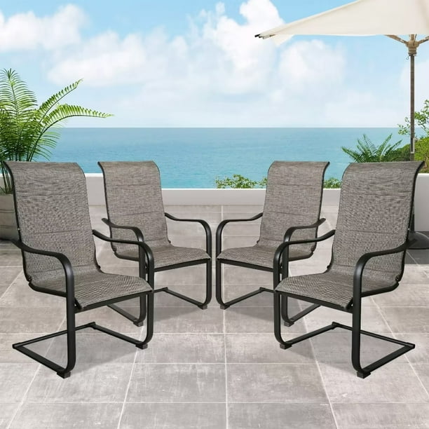C Spring Patio Chairs
