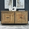 thumbnail image 2 of Signature Design by Ashley Camney Brown & Beige Accent Cabinet, 2 of 11