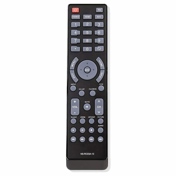 Replacement Remote Control NS-RC03A-13 Fit for INSIGNIA TV NS-19E310A13 NS-19E320A13 NS-22E340A13 NS-24E340A13 NS-24L120A13 NS-24L240A13