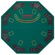 Fat Cat Poker, Blackjack, Texas Hold'Em Portable Table Top, 8 Players