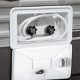 thumbnail image 3 of RV Shower Faucet, Shower Faucet Replacement 4In RV Shower Valve Diverter with Dual Smoked Knob for Bathroom Shower, 3 of 6