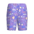 thumbnail image 2 of Lsque Tennis 1 Mens Sleep Pajama Shorts,Short Pajama Pants, Cotton Ultra-Soft Knit-Medium, 2 of 9