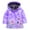 Purple, variant on ZZwxWA Toddler Boys Girls Rain Jackets Little Kids, Baby Clothes Waterproof Hoodie Raincoats Windbreaker Trendy Casual Outerwear Jacket