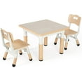 thumbnail image 2 of LAZY BUDDY Adjustable Kids Table and Chairs Set, Toddler Table and 2 Chairs Children Multi-Activity Desk Set for Ages 2-8, 2 of 10