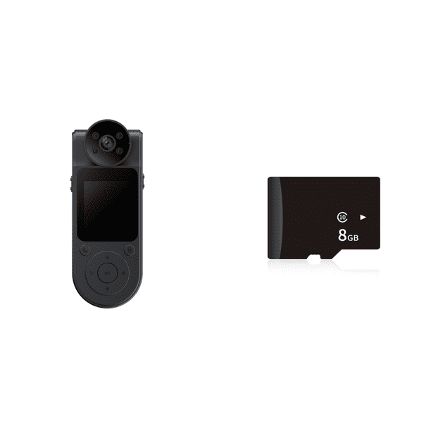 HD 1080P Mini Cámara Corporal Nocturna Por Infrarrojos para Al Aire Libre (con WiFi) Rojo