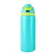 thumbnail image 1 of Botella de agua de acero inoxidable con aislamiento, deportiva, 1000 ml, para bebidas frías y calientes, a prueba de fugas, para oficina y coche. verde, 1 of 8
