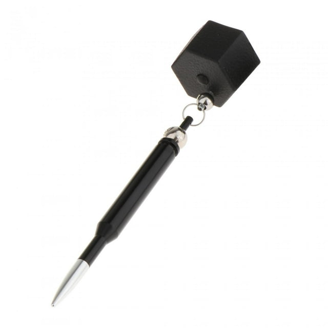 Almencla Pool Chalk Holder Billiard Cue Snooker Accessory Snooker Pool Chalks Carrier Black Hexagonal