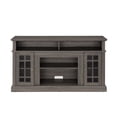 thumbnail image 5 of DEALTOPS Farmhouse TV Stand Entertainment Center with Open and Closed Storage Space for TVs Up to 65'', Dark Walnut, 5 of 8