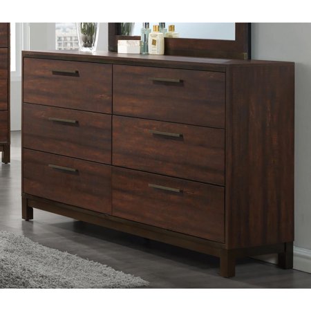 Dresser With Six Dovetail Drawers Walmart Com