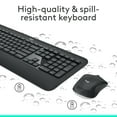 thumbnail image 4 of Logitech MK540 Advanced Wireless Keyboard and Mouse Combo, 4 of 9