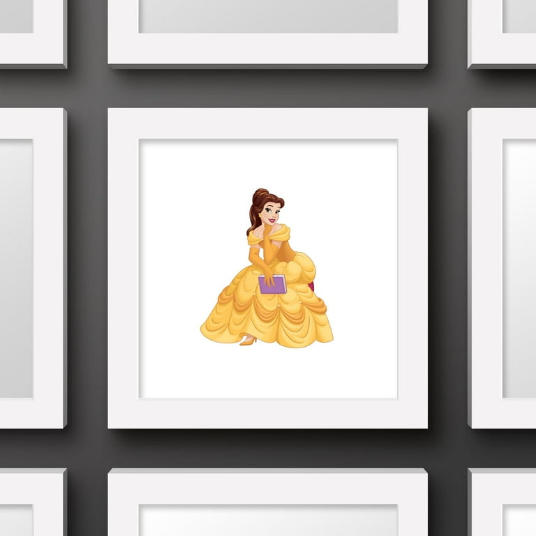 Gallery Pops Disney Princess - Belle Wall Art, White Framed