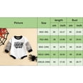 thumbnail image 2 of Douhoow 0-24 Months Baby Girl Boy Letter Print Bodysuit Mesh Patchwork Long Sleeve Bodysuit, 2 of 10