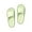 Green, variant on Xunlbb Lightweight Sandals for Women Men Comfort Non-Slip Pillow House Sandals Waterproof Shower Shoes Indoor Slides Bathroom Sandals Slip On Slide Sandals Easy to Clean 36-44