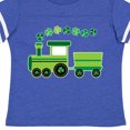 thumbnail image 4 of Inktastic St Patricks Irish Shamrock Train Boys or Girls Toddler T-Shirt, 4 of 5