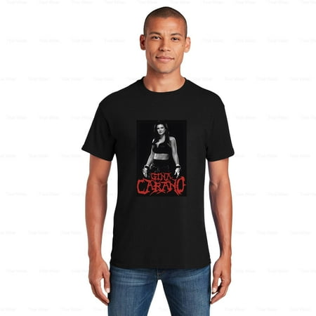 WéarCLOTHING Gina Carano Short Sleeve T-Shirt Classic, Crew Neck, Casual, MMA, Actress, Fighter, Mandalorian , for Unisex, up to size 5XL