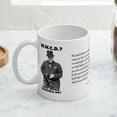 thumbnail image 3 of CafePress - What Would Churchill Do Never Surrender Mug - 11 oz Ceramic Mug - Novelty Coffee Tea Cup, 3 of 3