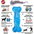 thumbnail image 6 of SPOT Play Strong Scent-Sations Bacon Scented Bone Dog Toy – Durable TPR Chew Toy for Aggressive Chewers up to 45 lbs, 6 in, Blue, 6 of 10
