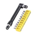 thumbnail image 2 of L Shaped Double Ended 1/4 Inch Hex Socket Tool with Ergonomic Handle for Home Garage Mechanics 10PCS, 2 of 8