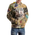 thumbnail image 6 of Adventure Time Unisex Adult Hoodie Casual Hooded Sweatshirt Pullover Novelty 3D Printed Sweater Jacket S, 6 of 8