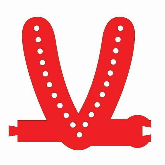Smart LED Letter V - RED