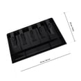 thumbnail image 2 of BESTYASH 1Pc Replacement Cash Holder Tray Black with Five Grids for Efficient Money Management, 2 of 5