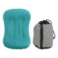 thumbnail image 3 of Oreillers Gonflables, Appui-Tête Gonflable TPU Portable Oreiller de Camping Gonflable Fonctionnement Fluide, 3 of 8