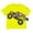 Green Grave Digger, variant on Monster Jam Toddler Boys' 3D Novelty Short Sleeve T-Shirt Green Grave Digger