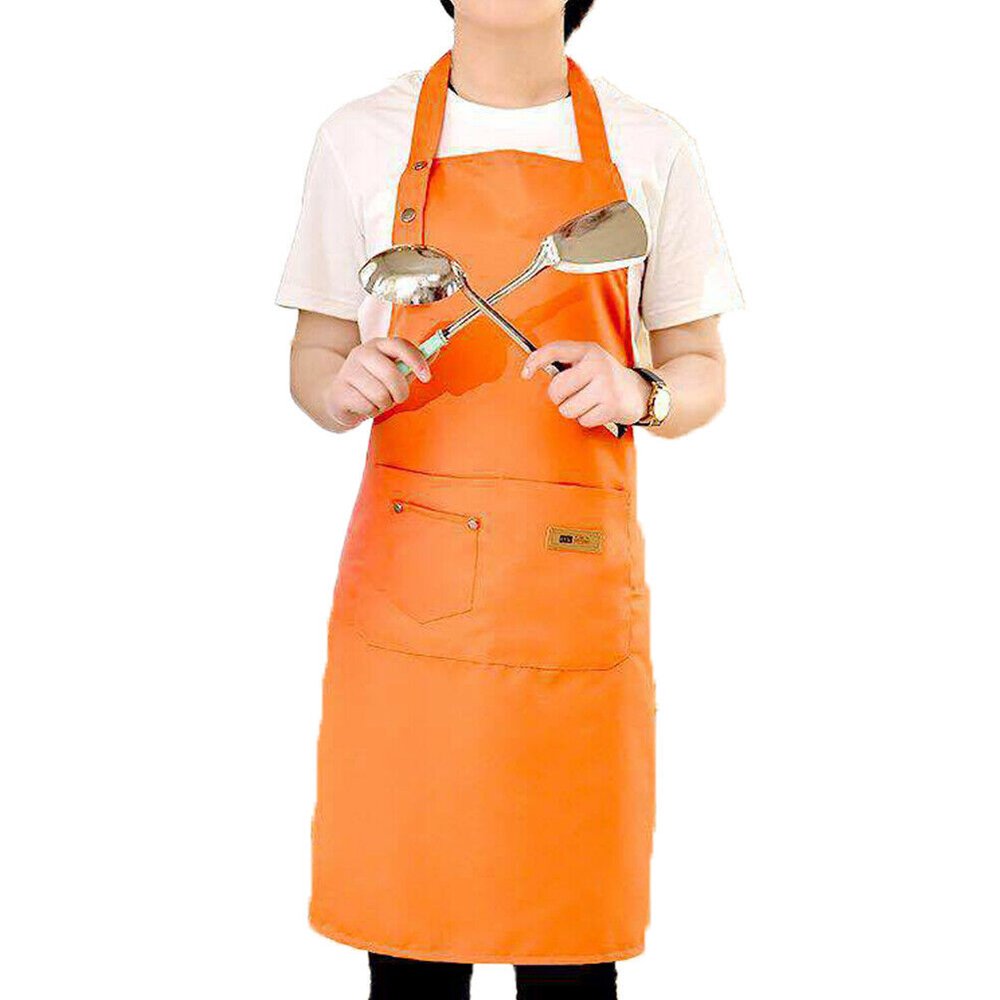 Meihuida Waterproof Aprons Women Cute Cartoon Apron Kitchen Restaurant