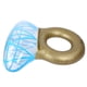 thumbnail image 5 of Tumbona inflable plegable y divertida para la playa y la natación con forma de diamante brillante, 5 of 8