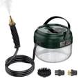 thumbnail image 2 of Steam Pressurized Handheld Multi-surface Steam Cleaner with 3 Brushes and Extended Rod for Home Portable  Cleaning Steamer with 6 Gear Adjustable Digital Touch Screen 1500ml, 2 of 8