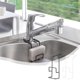 thumbnail image 1 of Soporte de esponja de metal inoxidable | Organizador de fregadero de cocina Caddy | Estante de almacenamiento para grifo colgante | Construcción de hierro | Drenaje rápido y antideslizante |, 1 of 5