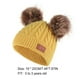 thumbnail image 4 of Sonducket Bufanda Bebé Invierno Cálido Kit Tejido Elasticidad Protector térmico Clima frío Cómodo Versátil Sellado Bufanda rosa Sombreros bola de pompón marrón amarillo Sonducket AP008793-05B, 4 of 6
