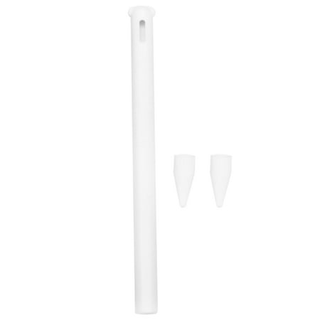 

1Pc Pig Nose Style Silica Gel Protective Cover Compatible for 2nd-gen Apple Pencil (White)