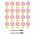 thumbnail image 1 of Piezas de alimentador de colibrí Unique Bargains de 20 piezas con 2 cepillos de limpieza y flores de reemplazo para alimentador de colibrí., 1 of 7