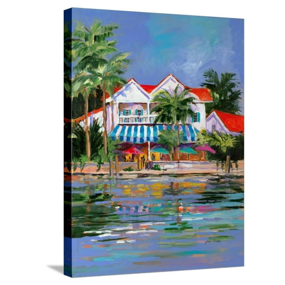 Art.com Beach Resort I Stretched Canvas Print Wall Art by Jane Slivka, 18" x 24"