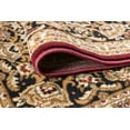 5x8 Transitional Red Area Rugs for Living Room Bedroom Rug Dining
